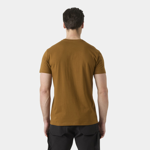 T-shirt męski Helly Hansen brown 79309-750 - S