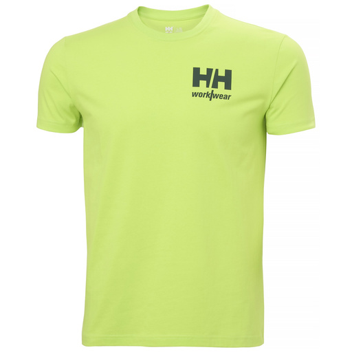 T-shirt męski Helly Hansen lime 79309-420 - S