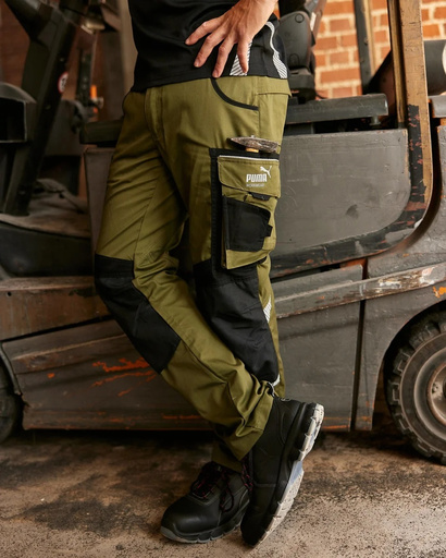 Spodnie Precision Puma Workwear 30-1140 khaki - 60