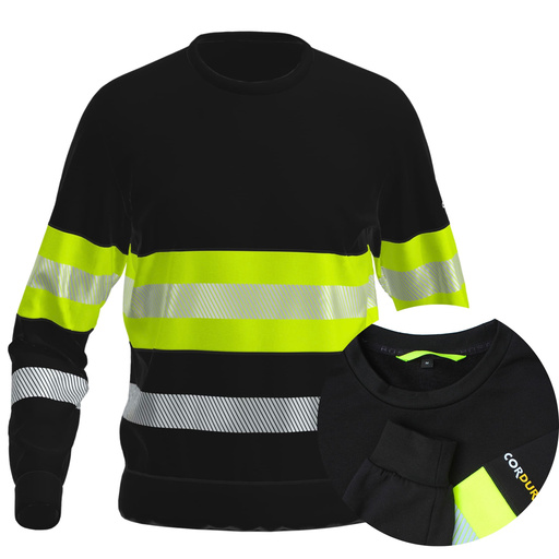 Bluza odblaskowa BoSafety ML-Onyx-C1-0204 - S