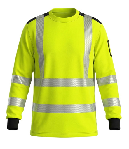 Koszulka antystatyczna BS Multisafe Hi-Vis - XXL