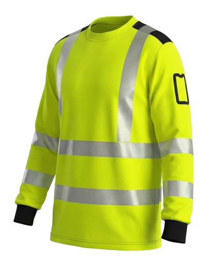 Koszulka antystatyczna BS Multisafe Hi-Vis - XL